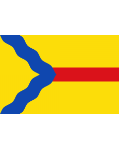 Flag: Asín | Municipal de Asín - Zaragoza - España |  landscape flag | 1.35m² | 14.5sqft | 90x150cm | 3x5ft 