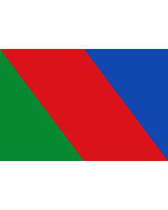 Flag: Aspariegos Spain |  landscape flag | 1.35m² | 14.5sqft | 90x150cm | 3x5ft 