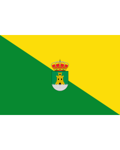 Bandera de  Aznalcázar, Sevilla, España |  bandera horizontal | 1.35m² | 90x150cm 