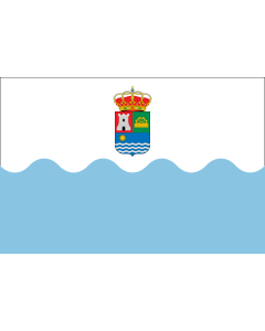 Flag: Balanegra, Almería, Spain |  landscape flag | 1.35m² | 14.5sqft | 90x150cm | 3x5ft 