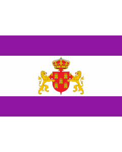 Flag: Baltanás, in Palencia  Spain |  landscape flag | 1.35m² | 14.5sqft | 90x150cm | 3x5ft 