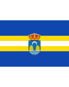 Flag: Bayarque, in Almería province, Spain |  landscape flag | 2.16m² | 23sqft | 120x180cm | 4x6ft 