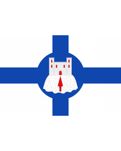 Flag: Berrueco-Zaragoza-Spain |  landscape flag | 1.35m² | 14.5sqft | 90x150cm | 3x5ft 