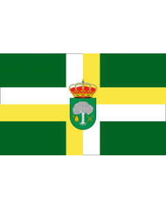 Flag: Bormujos, Seville, Spain |  landscape flag | 1.35m² | 14.5sqft | 90x150cm | 3x5ft 