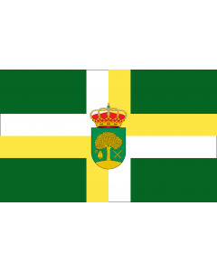 Flag: Bormujos, Seville, Spain |  landscape flag | 1.35m² | 14.5sqft | 90x150cm | 3x5ft 