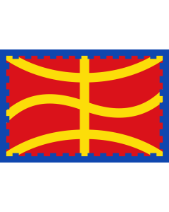 Bandera de  Bujaraloz  Zaragoza |  bandera horizontal | 2.16m² | 120x180cm 
