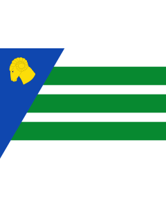 Bandera de  El Buste-Zaragoza |  bandera horizontal | 1.35m² | 90x150cm 