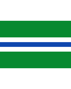 Flag: Cáñar, in Granada  Spain |  landscape flag | 2.16m² | 23sqft | 120x180cm | 4x6ft 