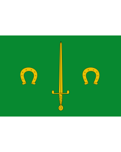 Bandera de  Campellas, Gerona, España |  bandera horizontal | 2.16m² | 120x180cm 