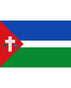 Flag: Capdesaso-Huesca-Spain |  landscape flag | 1.35m² | 14.5sqft | 90x150cm | 3x5ft 