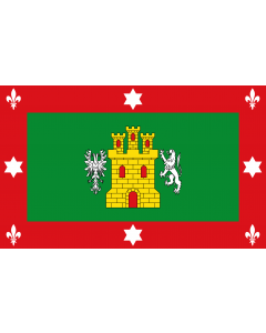 Bandera: Castilleja del Campo, Sevilla, España |  bandera paisaje | 2.16m² | 120x180cm 