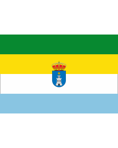 Flag: Cazalilla, Jaén, Spain |  landscape flag | 2.16m² | 23sqft | 120x180cm | 4x6ft 