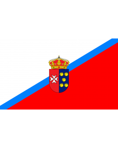 Bandera: Cerecinos de Campos  Zamora, España |  bandera paisaje | 2.16m² | 120x180cm 