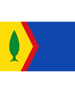 Bandera de  Chiprana |  bandera horizontal | 2.16m² | 120x180cm 