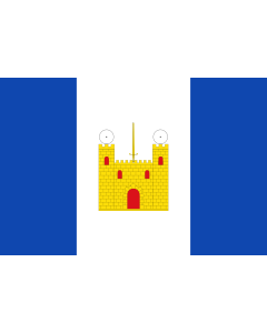 Flag: Codo-Zaragoza-Spain |  landscape flag | 0.06m² | 0.65sqft | 20x30cm | 8x12in 