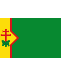 Bandera de  Codos-Zaragoza |  bandera horizontal | 1.35m² | 90x150cm 