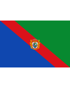 Flag: Colomera, Granada, Spain |  landscape flag | 1.35m² | 14.5sqft | 90x150cm | 3x5ft 