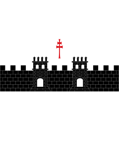Flag: It is easy to put a border around this flag image |  landscape flag | 1.35m² | 14.5sqft | 90x150cm | 3x5ft 