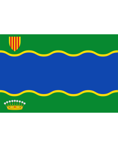 Bandera de  Contamina-Zaragoza |  bandera horizontal | 2.16m² | 120x180cm 