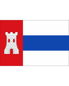 Bandera: Cortes de Baza, Granada, España |  bandera paisaje | 2.16m² | 120x180cm 