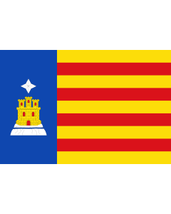 Bandera de  Cubel-Zaragoza |  bandera horizontal | 2.16m² | 120x180cm 