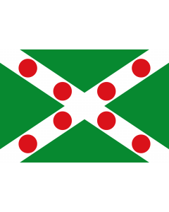 Flag: Dólar, in Granada province, Spain |  landscape flag | 2.16m² | 23sqft | 120x180cm | 4x6ft 