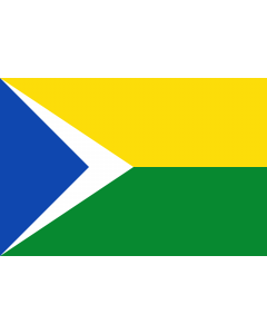 Flag: Dehesas de Guadix, Granada, Spain |  landscape flag | 1.35m² | 14.5sqft | 90x150cm | 3x5ft 