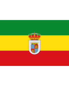 Bandera de Deleitosa, Cáceres, España | bandera horizontal | 2.16m² | 120x180cm
