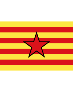 Bandera de  EstreladaAragonesa |  bandera horizontal | 2.16m² | 120x180cm 