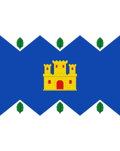 Bandera de  Fayos-Zaragoza |  bandera horizontal | 1.35m² | 90x150cm 