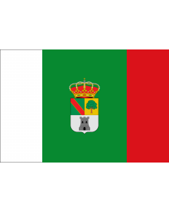 Flag: Ferreira, Granada, Spain |  landscape flag | 1.35m² | 14.5sqft | 90x150cm | 3x5ft 
