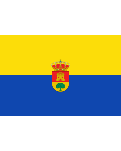 Flag: Freila, Granada, Spain |  landscape flag | 1.35m² | 14.5sqft | 90x150cm | 3x5ft 