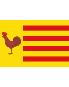 Bandera de  Gallur La bandera rectangular |  bandera horizontal | 2.16m² | 120x180cm 