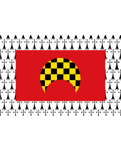 Bandera de  Gelsa  Aragón |  bandera horizontal | 1.35m² | 90x150cm 