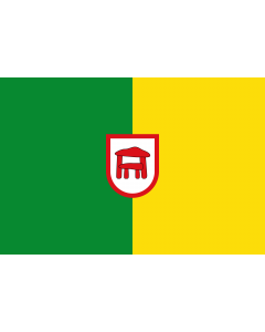 Flag: Gorafe, Granada, Spain |  landscape flag | 2.16m² | 23sqft | 120x180cm | 4x6ft 