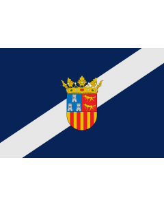 Flag: Grañén-Huesca-Spain |  landscape flag | 2.16m² | 23sqft | 120x180cm | 4x6ft 