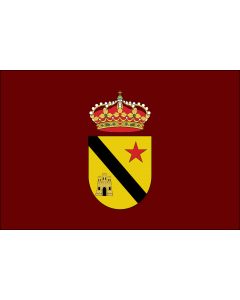 Flagge: Large Jódar | Jódar  Jaén, Andalusia, Spain | Jódar  Jaén, Andalucía, España  |  Querformat Fahne | 1.35m² | 90x150cm 