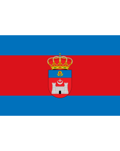 Flag: Juviles, Granada, Spain |  landscape flag | 1.35m² | 14.5sqft | 90x150cm | 3x5ft 