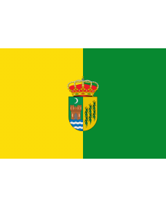 Flag: Láchar, Granada, Spain |  landscape flag | 2.16m² | 23sqft | 120x180cm | 4x6ft 