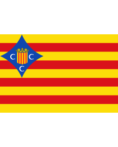 Bandera: Comunidad de Calatayud |  bandera paisaje | 2.16m² | 120x180cm 