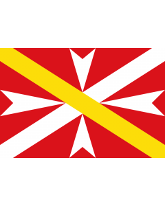Flag: It is easy to put a border around this flag image |  landscape flag | 2.16m² | 23sqft | 120x180cm | 4x6ft 