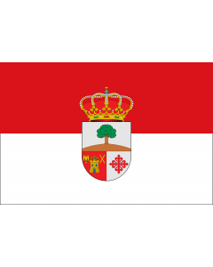 Flag: Lahiguera, Jaén, Spain |  landscape flag | 2.16m² | 23sqft | 120x180cm | 4x6ft 