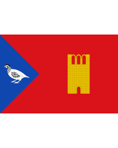 Bandera de  Laperdiguera-Huesca |  bandera horizontal | 1.35m² | 90x150cm 