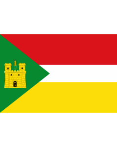 Flag: Lituénigo-Zaragoza-Spain |  landscape flag | 1.35m² | 14.5sqft | 90x150cm | 3x5ft 