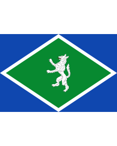 Bandera de  Lobera de Onsella  Zaragoza |  bandera horizontal | 1.35m² | 90x150cm 