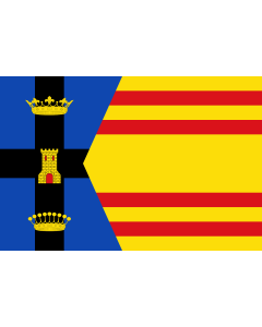 Bandera de  Malón-Zaragoza |  bandera horizontal | 2.16m² | 120x180cm 
