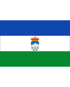 Flag: Monachil, Granada, Spain |  landscape flag | 1.35m² | 14.5sqft | 90x150cm | 3x5ft 