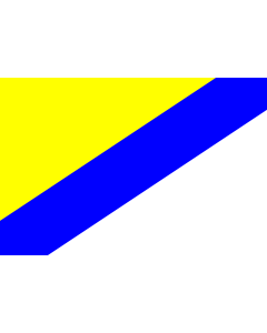 Bandera de  Monfarracinos |  bandera horizontal | 1.35m² | 90x150cm 