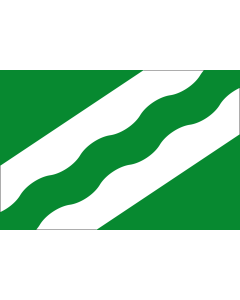 Flag: Otívar, Granada, Spain |  landscape flag | 2.16m² | 23sqft | 120x180cm | 4x6ft 