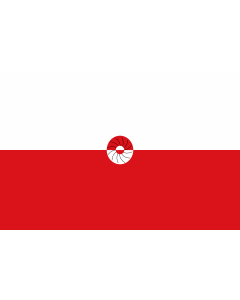 Flag: Parlavà, Gerona, Spain |  landscape flag | 1.35m² | 14.5sqft | 90x150cm | 3x5ft 
